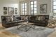 Catnapper® Como 5-Piece Chocolate Curved Manual Reclining Sectional-4