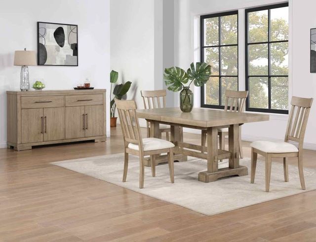 Steve Silver Co. Napa 5-Piece Weathered Sand Dining Set-1