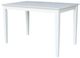 John Thomas Furniture® Build Your Own White Table with Shaker Legs-0
