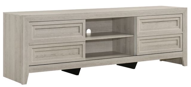 Crown Mark Lorraine Natural TV Stand-0