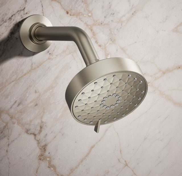 KOHLER® Awaken® G110 Vibrant Brushed Nickel 2.5 GPM 3-Function Showerhead-1