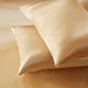 Olliix by Madison Park Essentials Gold 2 Pack of King Satin Pillow Case-0