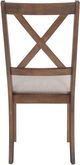 Monarch Specialties Inc. 2-Piece Brown/Walnut Side Chair Set-4