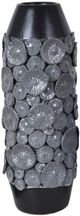 Crestview Collection Stony Brook 3-Piece Black Vase Set-1