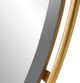 Uttermost® Canillo Gold Round Mirror-3
