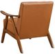 Homelegance® Damala Matt Brown/Walnut Accent Chair-4