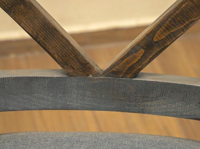 International Furniture Direct Loft Gray RC Brown/Gray Upholstered Bar Stool-3