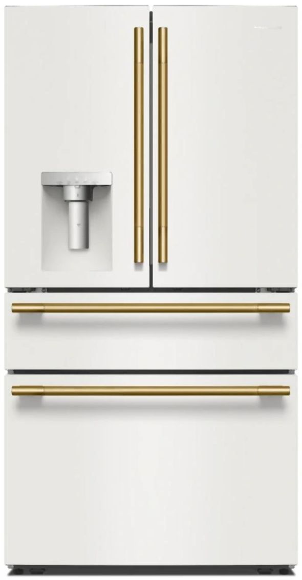 KitchenAid® 28.7 Cu. Ft. Porcelain French Door Refrigerator with FreshChill™ Full-Width Refrigerated Drawer-0