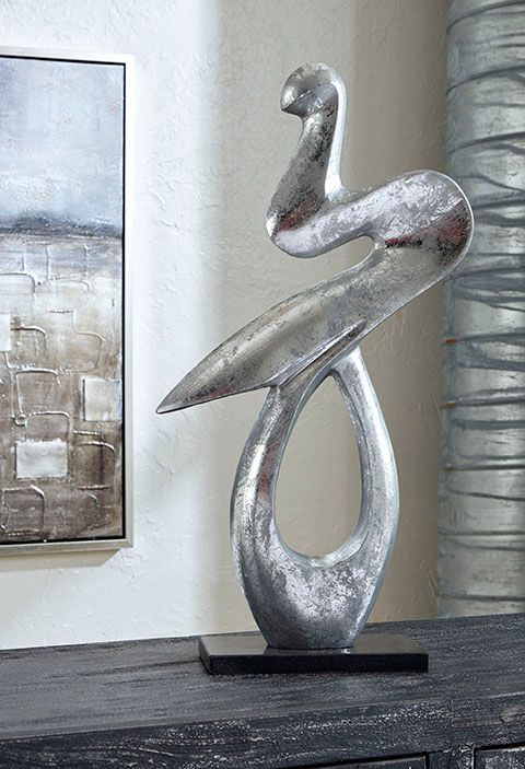 Signature Design by Ashley® Devri Silver Sculpture-1