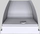 Vent-A-Hood® Designer Series 36" White Wall Mounted Range Hood-4