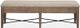 Magnussen Home® Paxton Place Dovetail Grey Upholstered Bench-2