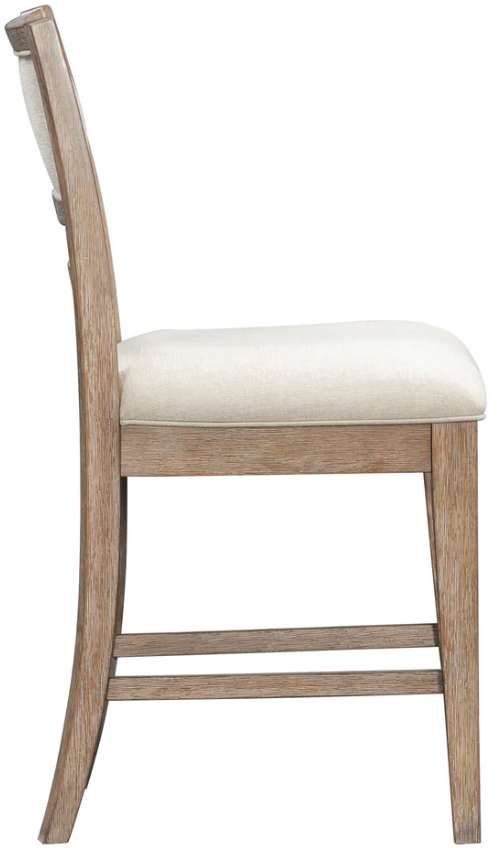 Parker House® Breckenridge Beige/Mocha Medium Brown Counter Chair-3