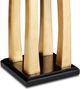 Currey & Company Archway Contemporary Gold Leaf/Black Table Lamp-4