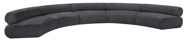 Meridian Furniture Bale 5-Piece Gray Modular Sectional-0