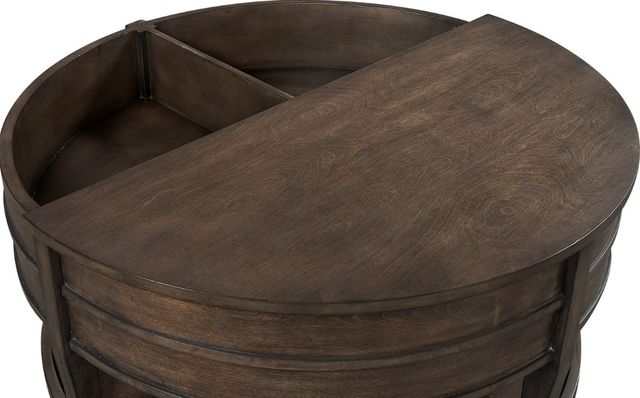 aspenhome® Blakely Sable Brown Lift Top Round Cocktail Table-2