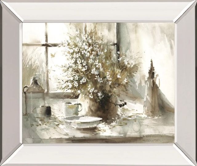 Classy Art Daisy Still Life by George Bjorkland Wall Art-0