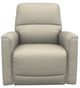 La-Z-Boy® Cade Pebble Power Rocking Recliner with Headrest and Lumbar-1