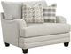 Fusion Furniture Basic Wool Chair and a Half-0
