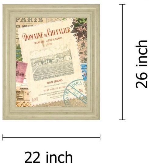 Classy Living Maria Mendez Wine Tour II Wall Art-2