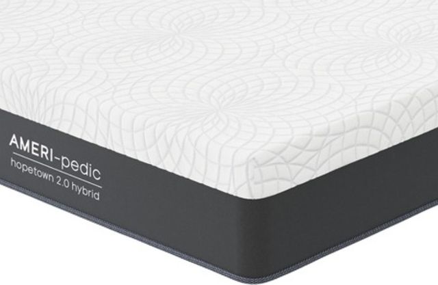 American Wholesale Furniture Hopetown 2.0 Hybrid 12" Plush Tight Top Full Mattress-1