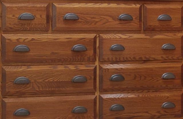 Wolfcraft Furniture Summit Brown 9-Drawer Narrow Dresser-1