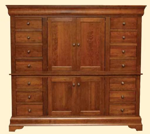 Urban Collections Bordeaux Chifferobe-Dark Washington-0