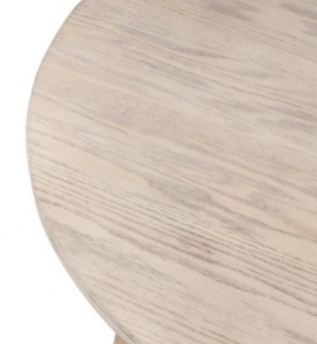 Furniture of America® Yate Natural Oak Round Dining Table-4