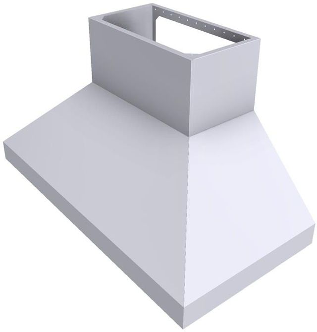 Vent-A-Hood® 54" White Euro-Style Wall Mount Range Hood-1