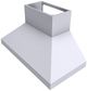 Vent-A-Hood® 54" White Euro-Style Wall Mount Range Hood-1