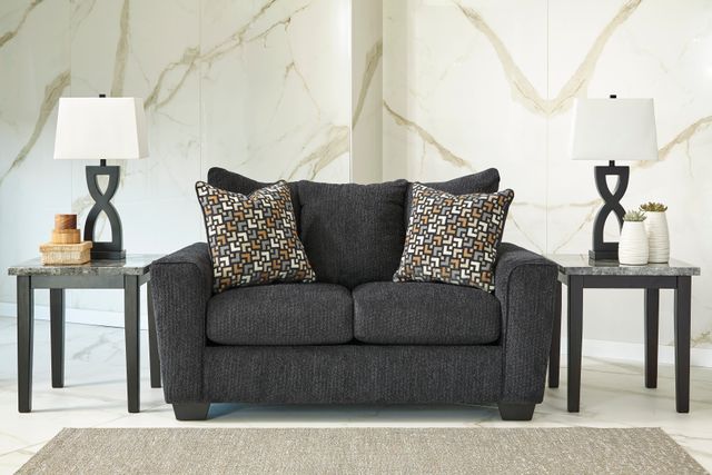 Benchcraft® Wixon Slate Loveseat-1