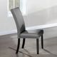 ACME Furniture Caralin 2-Piece Black/Gray Dining Side Chair Set-1