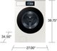 Samsung Ivory Front Load Washer & Gas Dryer Laundry Pair-3