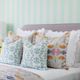 Laura Park Designs Pink/White Scalloped Euro Sham-1