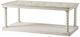 A & B Home Antique White Coffee Table -0