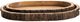 Crestview Collection Ponderosa 2-Piece Brown Tray Set-3