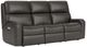Flexsteel® Customizable Rio Leather Power Reclining Sofa with Power Headrest-2