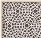 Bassett Mirror Lined Brown/White Wall Art-1