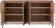 International Furniture Direct Verona Honey Brown Console-4