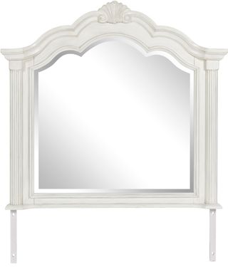 Benchcraft® Montelaine Antique White Dresser Mirror