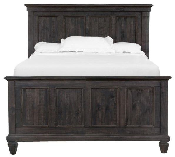 Magnussen Home® Calistoga Weathered Charcoal Queen Panel Bed-3