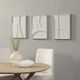 Renwil® Marsh 3-Piece Matte White Wall Art Set-1