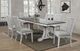 Winners Only® Highland Antique White/Light Brown Dining Side Chair-2