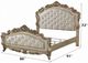 ACME Furniture Gorsedd Golden Ivory/White Eastern King Upholstered Panel Bed-2