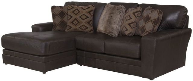Jackson Furniture Denali 2-Piece Chocolate Left-Arm Facing Loveseat Sectional and Chaise-2