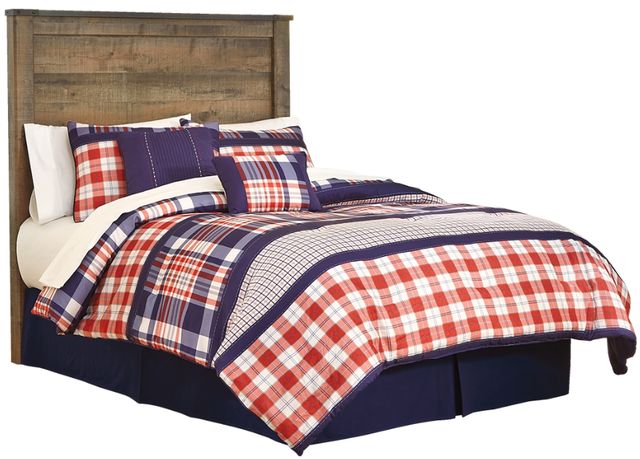 Signature Design by Ashley® Trinell Brown Full Panel Headboard-2