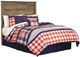 Signature Design by Ashley® Trinell Brown Full Panel Headboard-2