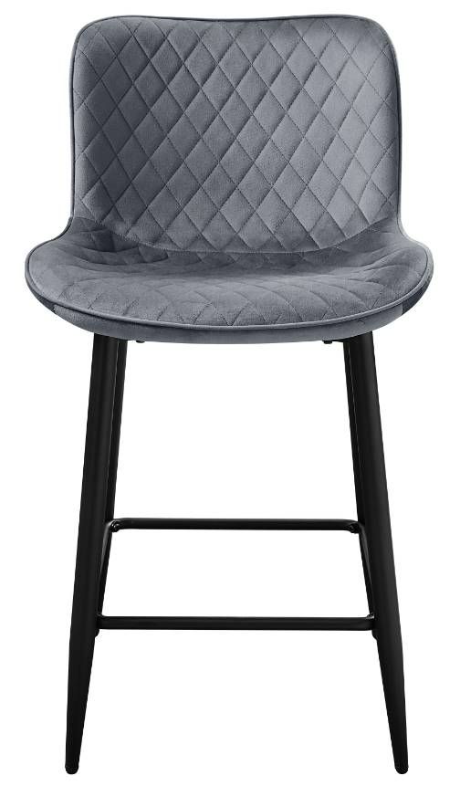 Homelegance® Nya Dark Gray Counter Height Chair-2