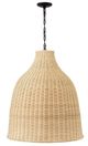 YHD Marama Rattan Beige 3-Lights Large Pendant Lighting-0