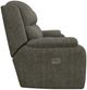 La-Z-Boy® Dorian Metal Power Reclining Loveseat with Console, Headrest, and Lumbar-2