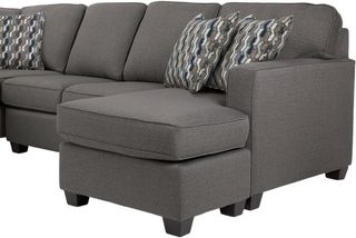 Decor-Rest® Furniture LTD 2541 Gray Right-Arm Facing Sofa Chaise